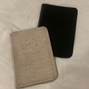 2 handmade passport covers